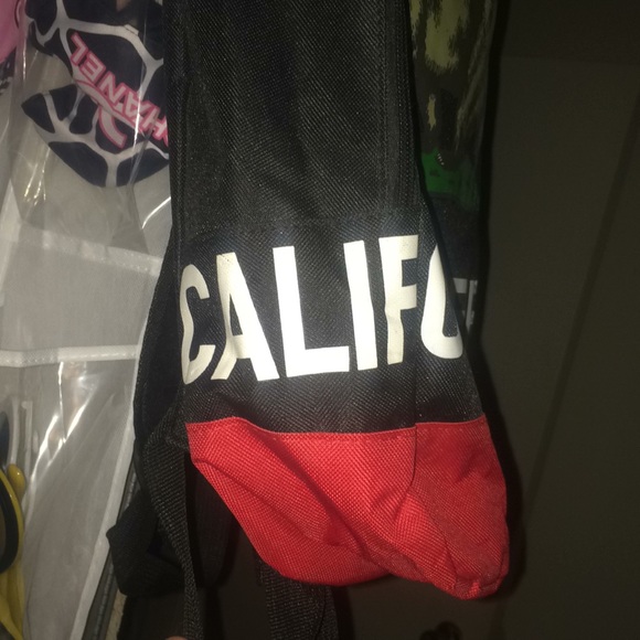 Black California Republic Brown Bear Backpack Bag - Picture 4 of 10